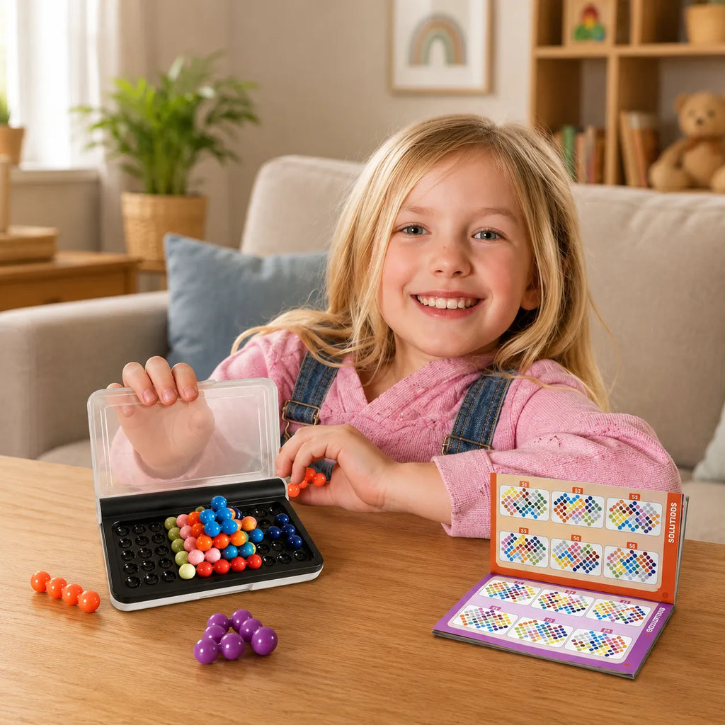 3D IQ Brain Puzzle Game for Kids 120 Challenges (IQ21-3)