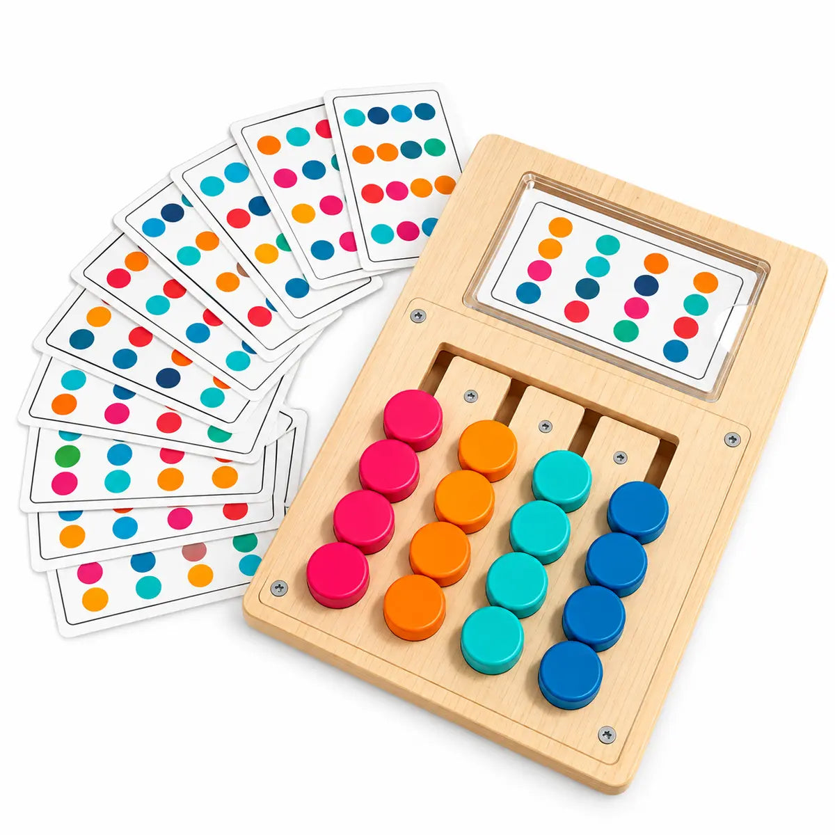 Wooden Color Matching Puzzle Board Game | 2025-5